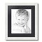 ArtToFrames 12.5x15" Matted Picture Frame with 8.5x11" Single Mat Photo Opening Framed in 1.25" White and 2" Mat (FWM-3966-12.5x15)